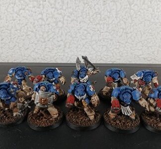 Terminators Squad of 10x Space Marines Ultramarines Warhammer 40K Games Workshop