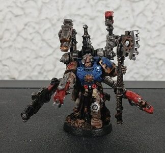 Tech Marine Painted Space Marines Ultramarines Warhammer 40K Games Workshop