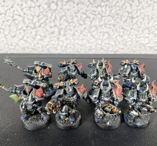 Chaos Legionnaires Painted Squad 8x Chaos Space Warhammer 40K Games Workshop