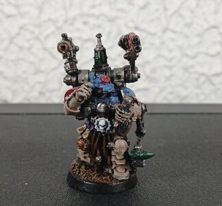 Tech Marine Painted Space Marines Ultramarines Warhammer 40K Games Workshop