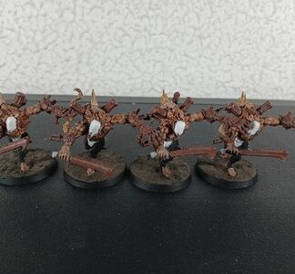 Grotesques Painted Magnet Squad of 4x Death Guard Warhammer 40K Games Workshop