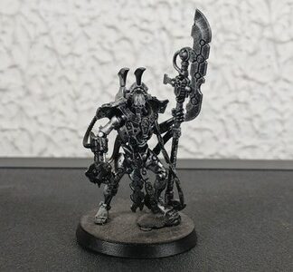 Necron Overlord With Tachyon Arrow Magnet Warhammer 40K Games Workshop