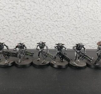 Necron Immortals Painted Magnet Squad of 5x Warhammer 40K Games Workshop