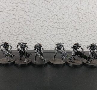 Immortals Painted Squad of 6x Necrons Warhammer 40K Games Workshop