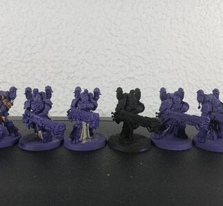 Chaos Noise Marine Primed Magnet Squad of 6x Emperor's Children Warhammer 30/40K