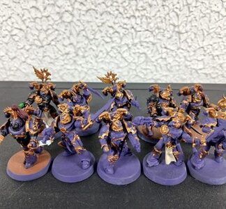 Tormentors/Infractors Painted Squad of 10x Emperor's Children Chaos Marines 40K