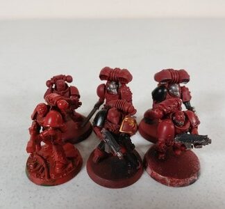 Squad of 6x Intercessors Primed Space Marines Warhammer 40K Games Workshop READ
