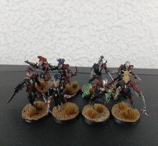 Wyches Painted Squad of 8x Dark Eldar Drukhari Warhammer 40K Games Workshop