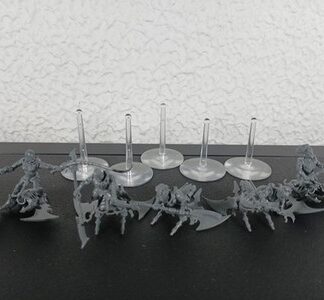 Hellion Squad of 5x With Stands Drukhari Games Workshop Warhammer 40k