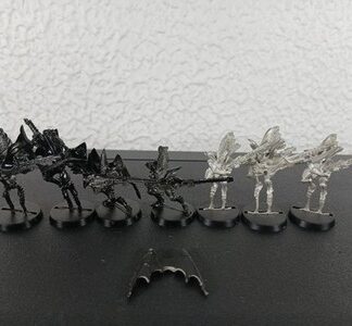 Scourges Old Metal Squad of 7x  Drukhari Dark Eldar Warhammer 40k Games Workshop