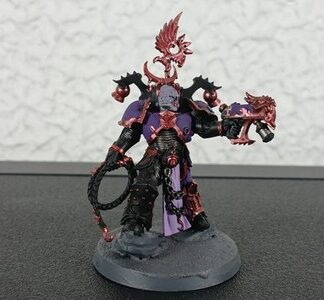 Lord Exhultant Painted Emperor's Children Chaos Space Marines Warhammer 40K GW