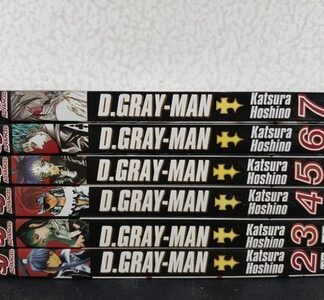 D. Gray-Man Manga Vol 2-7 English Shonen Jump Advanced Viz English Hoshino