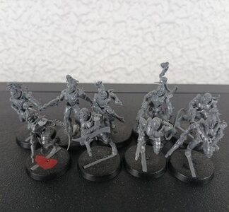 Wyches Squad of 9x Dark Eldar Drukhari Warhammer 40K Games Workshop