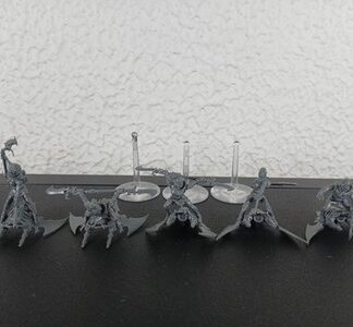Hellion Squad of 5x With 3x Stands Drukhari Games Workshop Warhammer 40k