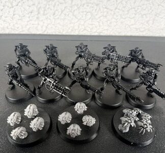 Necron Warriors Random Squad of 10x + 3x Scarab Swarms, Varying Models Warhammer