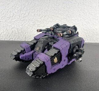 Sicaran Battle Tank Painted Emperor's Children Chaos Marines Warhammer 30K/40K
