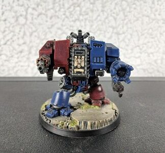 Venerable Dreadnought Painted Space Marines Ultramarines Warhammer 40K GW