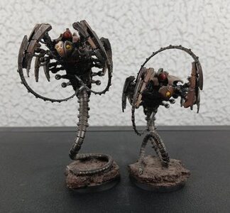Wraith Painted Squad of 2x Necrons Warhammer 40K Games Workshop