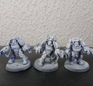 Agressor Primed Squad of 3x Space Marines Warhammer Games Workshop