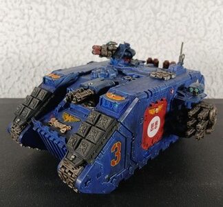 Land Raider Tank Painted Ultramarines Space Marines Warhammer 40K Games Workshop