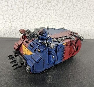 Rhino Tank Painted Ultramarines Space Marines Warhammer 40K Games Workshop