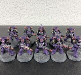 Emperor's Children Intercessors Painted Disintegrators Squad of 10x 30K/40K