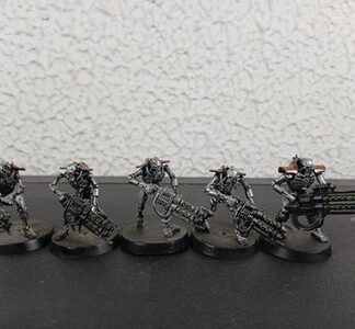 Necron Immortals Painted Magnet Squad of 5x Warhammer 40K Games Workshop