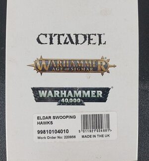 Swooping Hawks NIB Aeldari Eldar Finecast Warhammer 40K Games Workshop