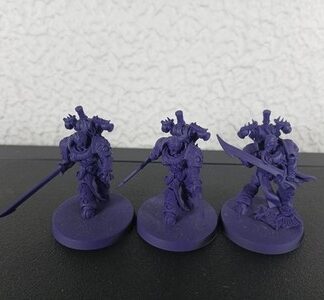 Flawless Blade Squad of 3x Primed Emperor's Children Chaos Space Marines 40K