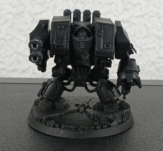 Venerable Dreadnought Primed Space Marines Ultramarines Warhammer 40K GW