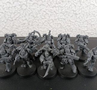 Tormentors/Infractors Squad of 10x 1x Missing Back Piece Emperor's Children 40K