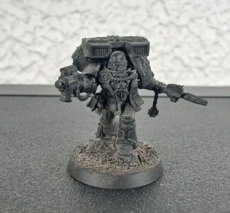 Chaplain With Jump Pack Primed Space Marines Ultramarines Warhammer 40K GW