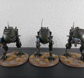 Armored Sentintels Painted Magnet Astra Militarum Warhammer 40K Games Workshop