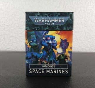 Datacards Space Marines Full Set With Box Warhammer 40K Games Workshop