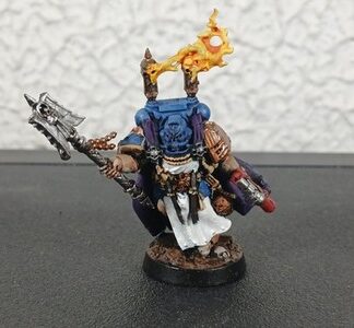 Chaplain Painted Space Marines Ultramarines Warhammer 40K Games Workshop