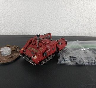 Impulsor Tank Painted Blood Angels Space Marines Warhammer 40K GW