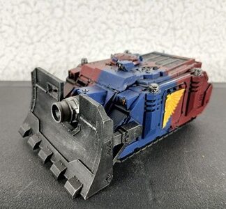 Vindicator Tank Painted Ultramarines Space Marines Warhammer 40K Games Workshop