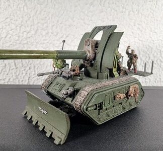 Basilisk Artillery Tank Painted Astra Militarum Warhammer 30K/40K Games Workshop