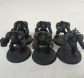 Warhammer 40K Space Marines Terminator Squad of 5 + Terminator Captain GW