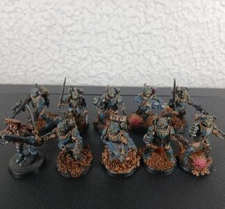 Tempestus Scion Painted Squad of 10x Astra Militarum Warhammer 40K Games Worksho