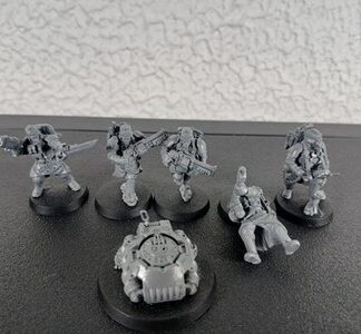Krieg Combat Engineer Squad of 5x Death Korps of Krieg Astra Militarum Warhammer