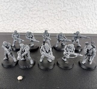 Cadian Shock Troops Magnet Squad of 10x Astra Militarum Warhammer 40K GW