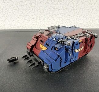 Rhino Tank Painted Ultramarines Space Marines Warhammer 40K Games Workshop