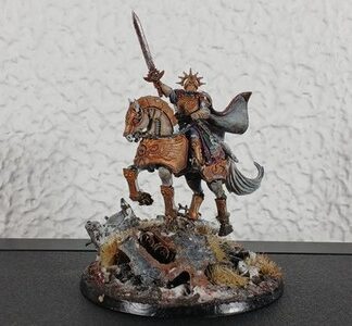 Lord Solar Leontus Painted Magnet Astra Militarum Warhammer 40K Games Workshop