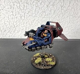 Land Speeder Typhoon Painted Ultramarines Space Marines Warhammer 40K GW