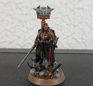 Ursula Creed Painted Magnet Astra Militarum Warhammer 40K Games Workshop
