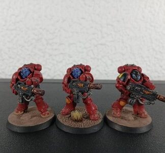 Eradicator Painted Squad of 3x Blood Angels Space Marines Warhammer 40K GW