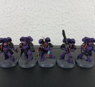 Mark IV Assault Squad Painted Emperor's Children Chaos Marines Warhammer 30K/40K