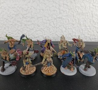 Pox Walkers Painted Squad of 10x Deathguard Chaos Space Marines Warhammer 40K