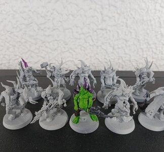 Pox Walkers Primed Squad of 10x Deathguard Chaos Space Marines Warhammer 40K